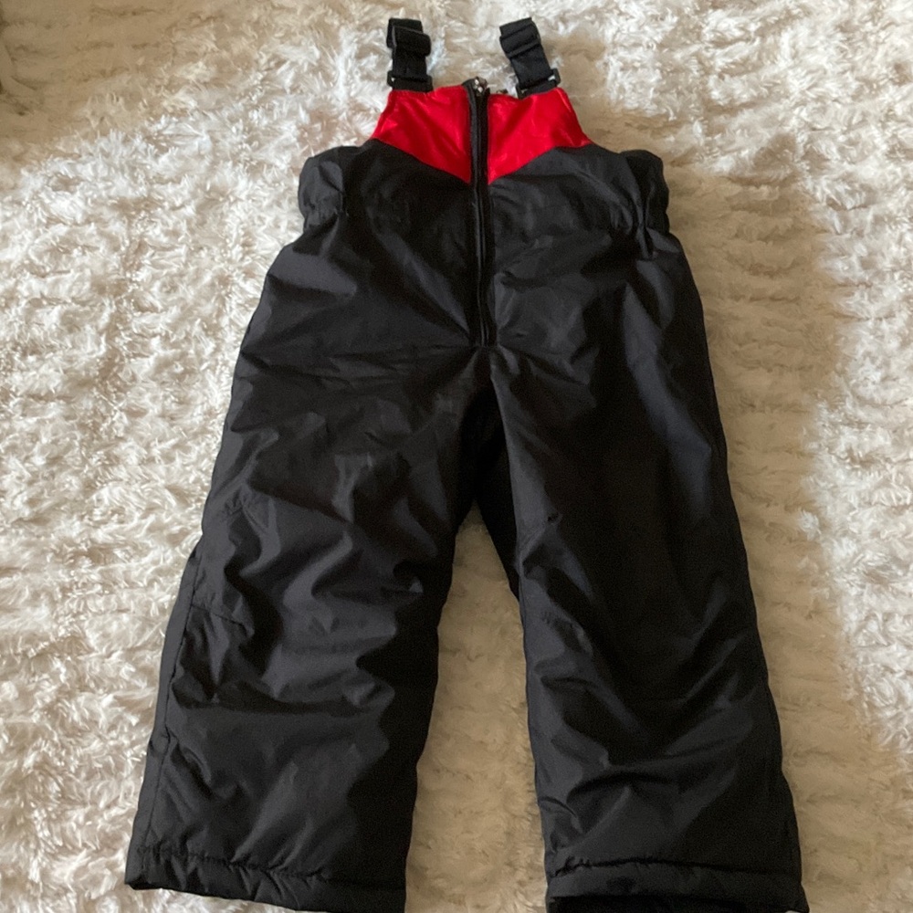 ZeroXposur Black and Red Kids Overalls